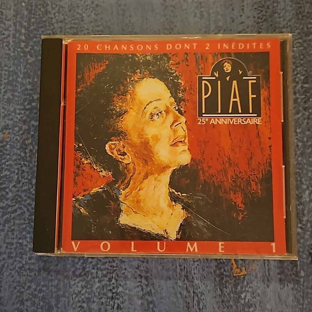 Edith Piaf 25th Anniversary French Chanson CD Remastered
